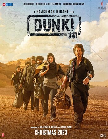 Dunki (2023) V2 Hindi 720p 480p HDTS HD Quality [1.2GB] Download