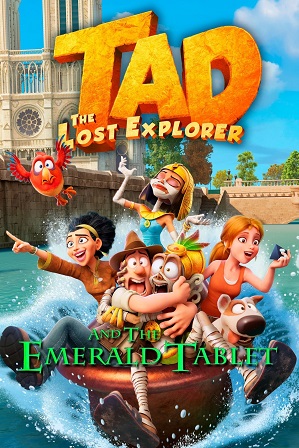 Watch Online Free Tad the Lost Explorer and the Emerald Tablet (2022) Full Hindi Dual Audio Movie Download 480p 720p BluRay